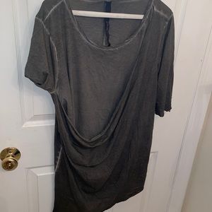 Army of Me shirt Draped T-shirt